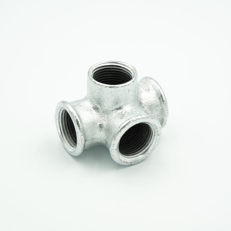 Rackbuddy 3/4 "4-suuntainen tee langalla