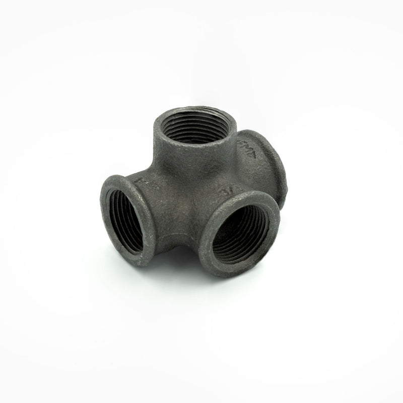 Rackbuddy 3/4 "4-suuntainen tee langalla